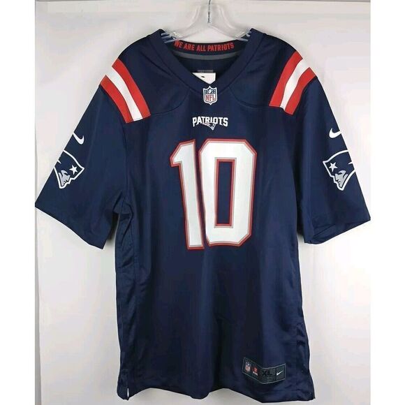 NFL Nike New England Patriots Men's Mac Jones  Player Game Jersey, Navy, XL - Picture 1 of 14
